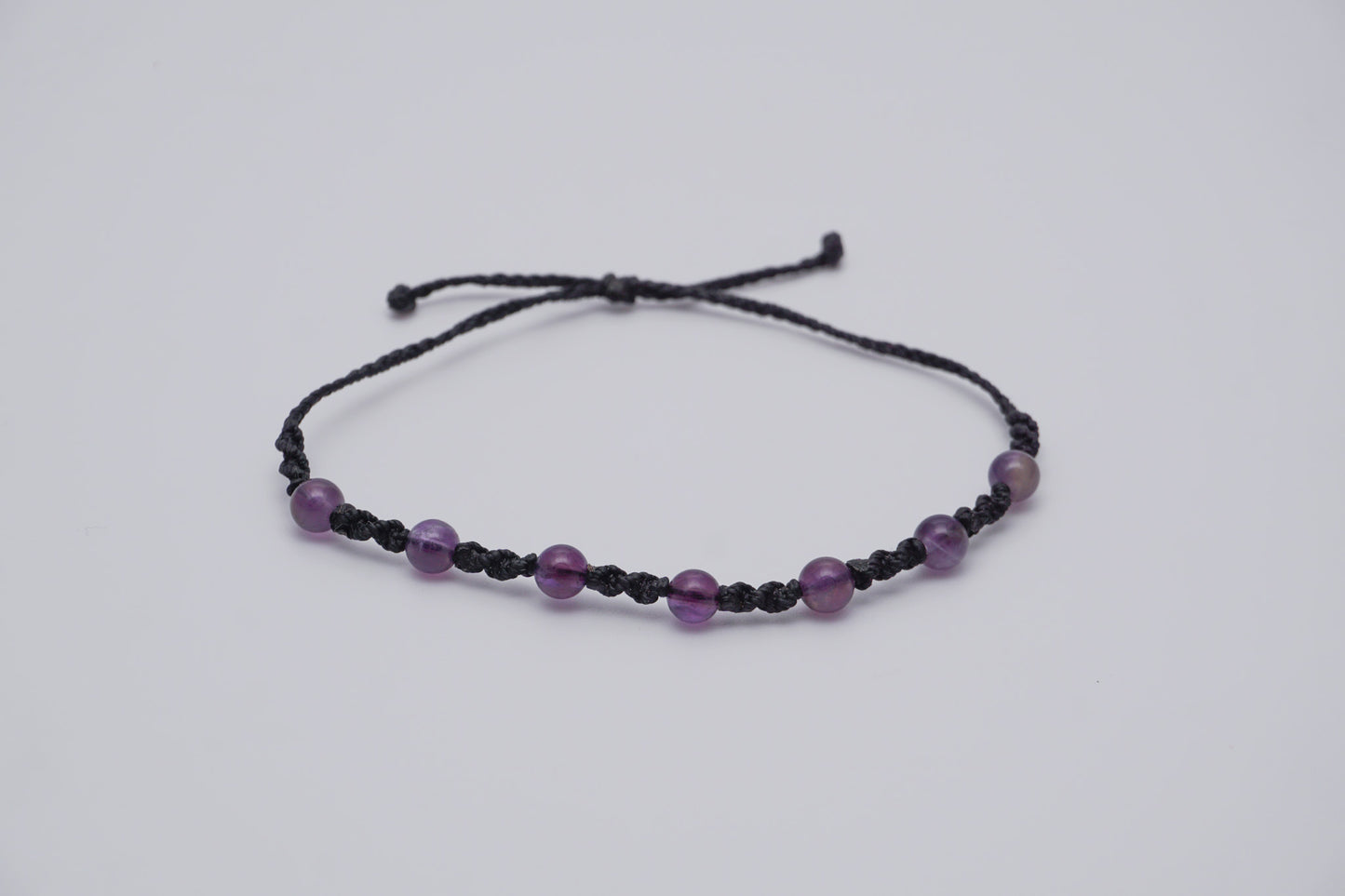 Bracelet Black Gemstone 6mm