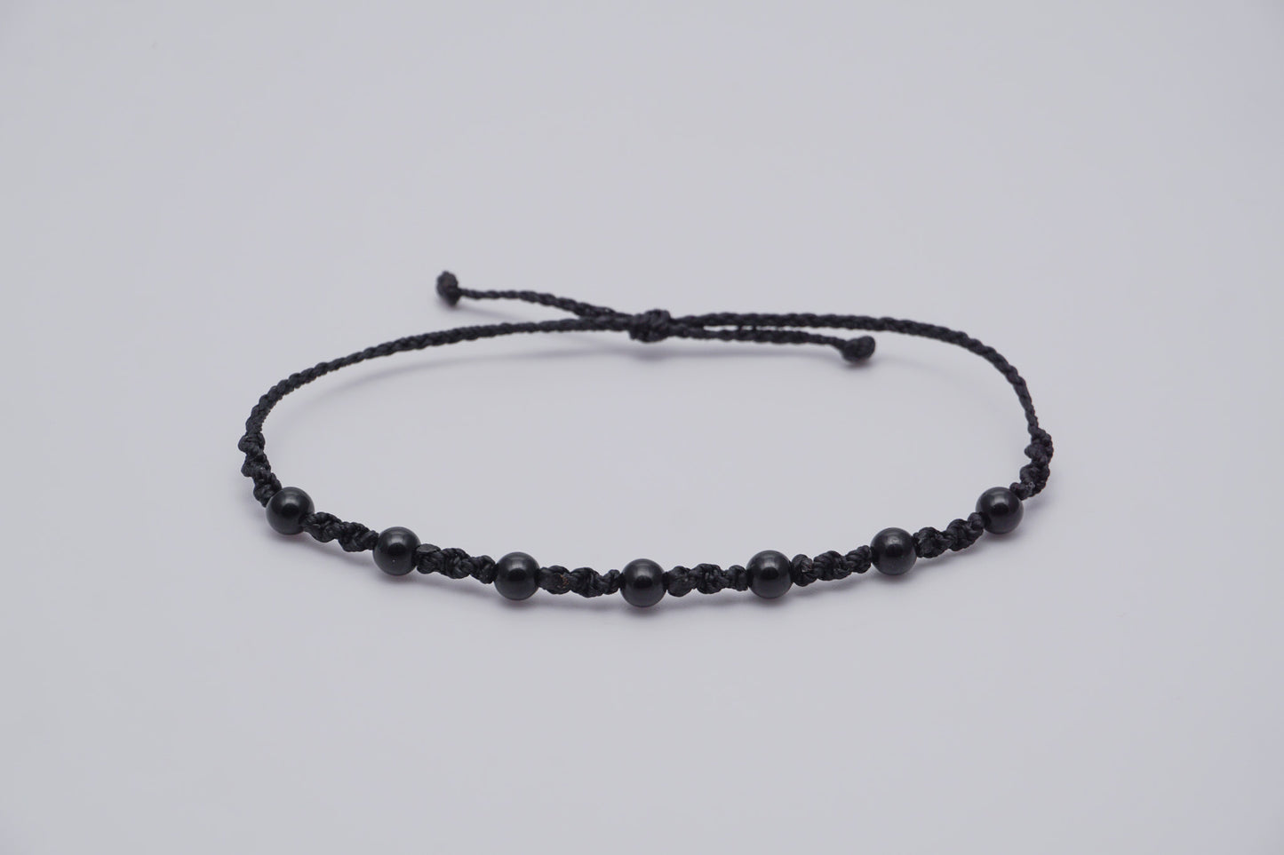 Bracelet Black Gemstone 6mm