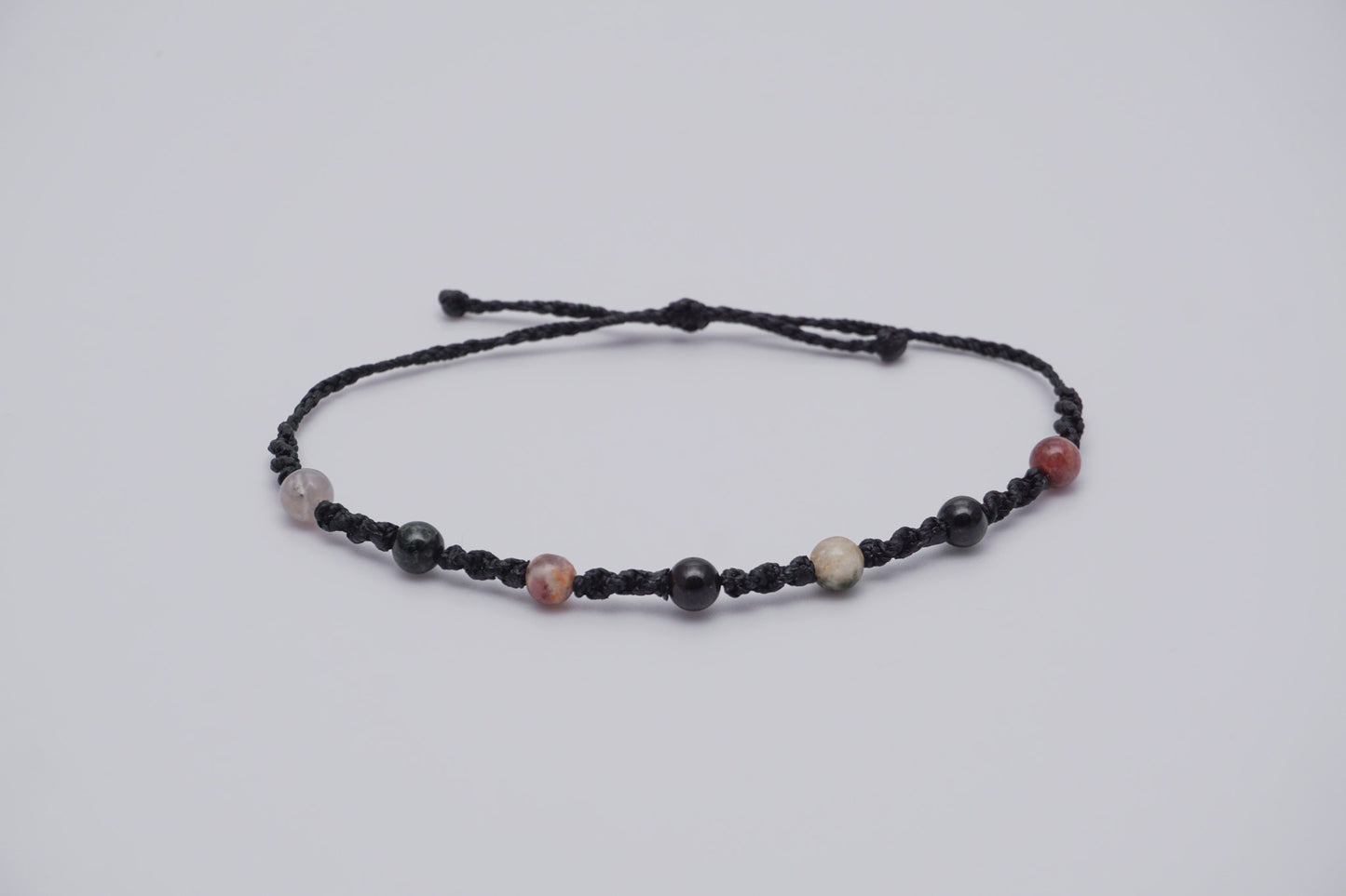 Bracelet Black Gemstone 6mm