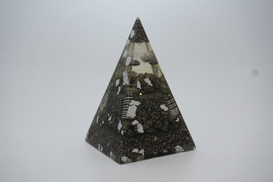 Orgonite Pyramid Pyrite